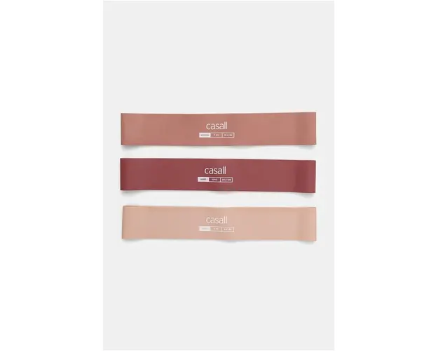 Casall benzi de rezistenta la exercitii 3-pack culoarea roz