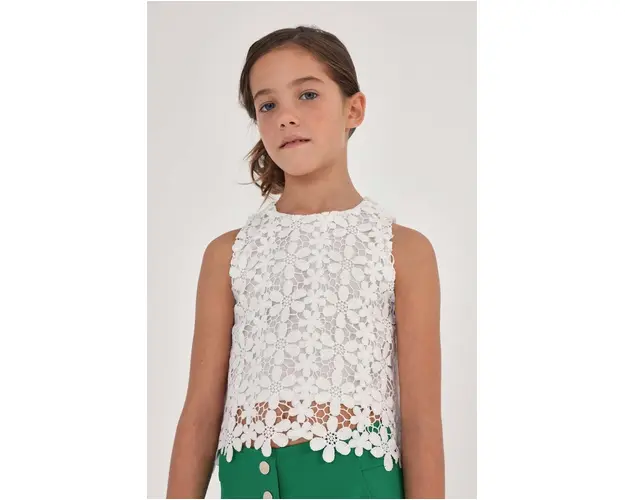 Mayoral bluza copii culoarea bej