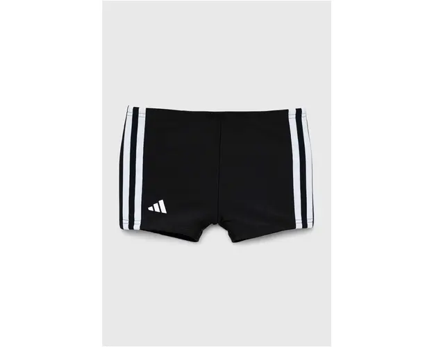 adidas Performance costum de baie copii 3S culoarea negru