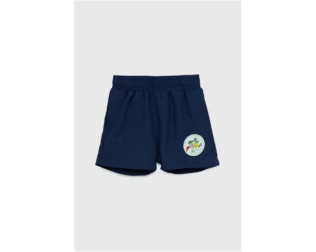 Fila pantaloni scurti de baie copii culoarea albastru marin