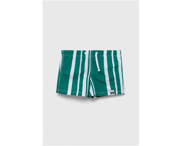 United Colors of Benetton pantaloni scurti de baie copii culoarea verde
