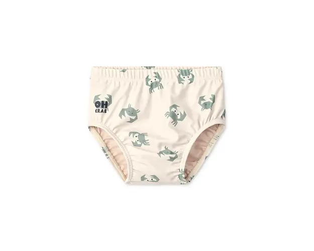 Liewood costum de baie copii culoarea bej