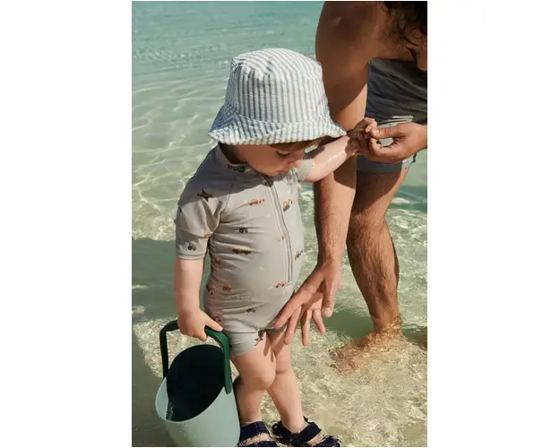 Liewood costum de baie - costum pentru copii culoarea gri