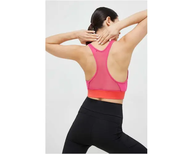 Fila sutien sport Revere culoarea roz, modelator