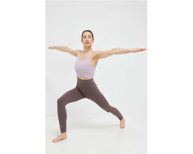 Fila sutien sport Cassis culoarea violet, neted