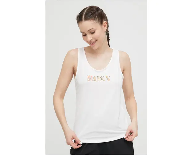 Roxy maiou de pijama culoarea alb