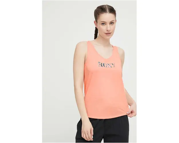 Roxy maiou de pijama culoarea portocaliu