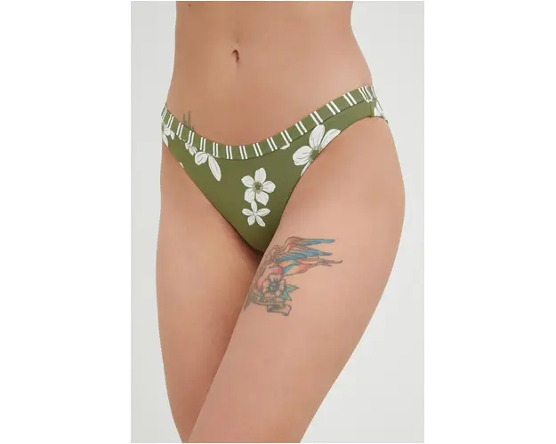 Roxy chiloti de baie cu doua fete culoarea verde