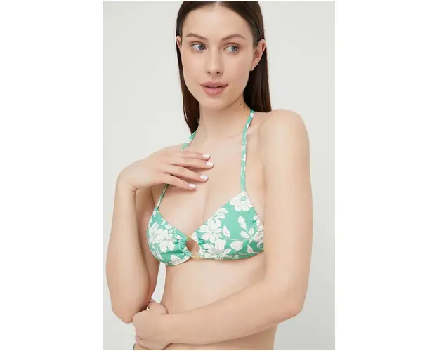Billabong sutien de baie culoarea verde, cupa moale