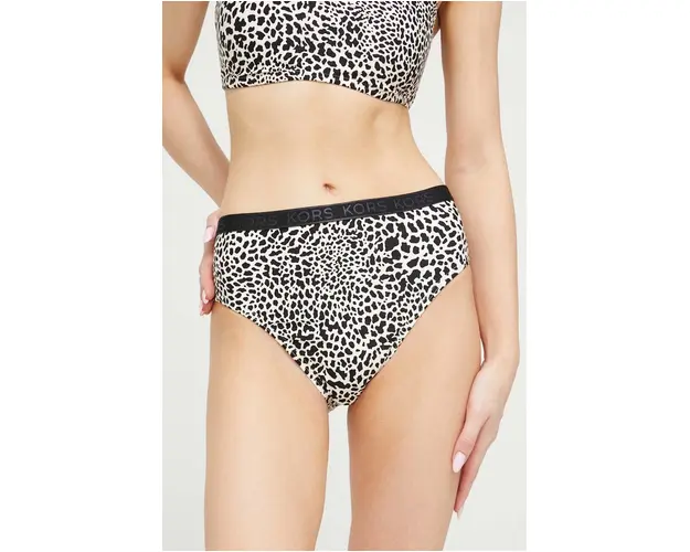 MICHAEL Michael Kors chiloti de baie culoarea bej