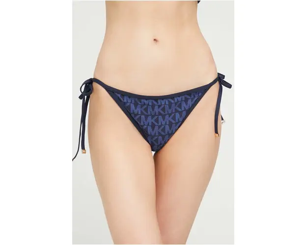 MICHAEL Michael Kors chiloti de baie culoarea albastru marin