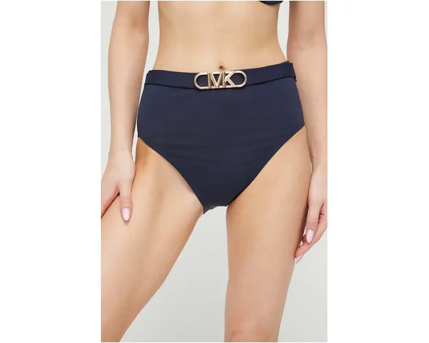 MICHAEL Michael Kors chiloti de baie culoarea albastru marin