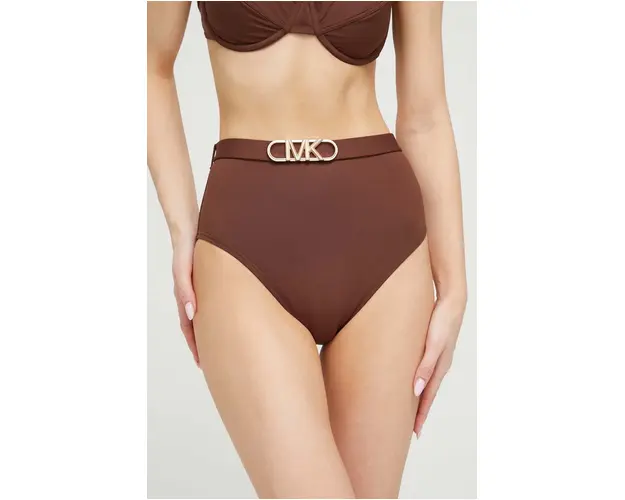 MICHAEL Michael Kors chiloti de baie culoarea maro