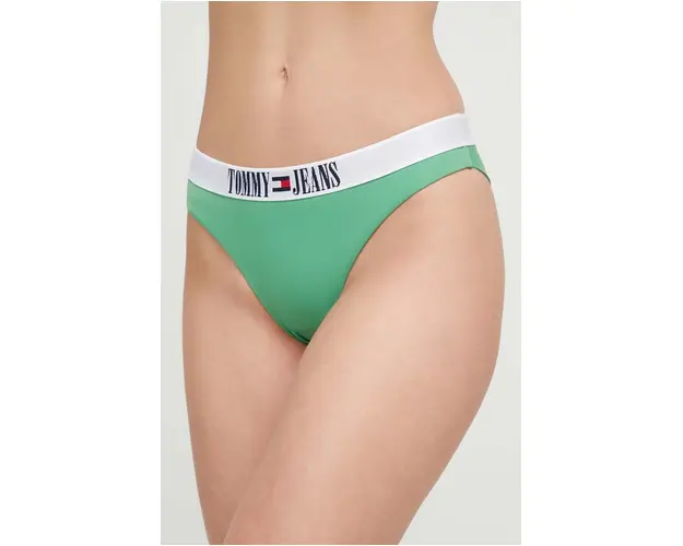 Tommy Jeans chiloti de baie culoarea verde
