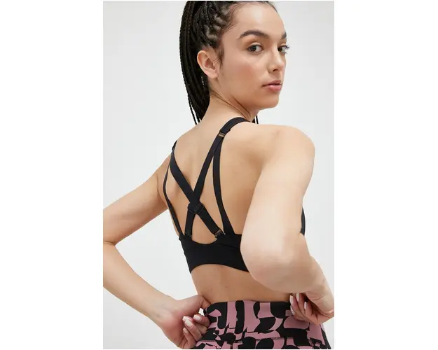 Casall sutien sport culoarea negru, modelator