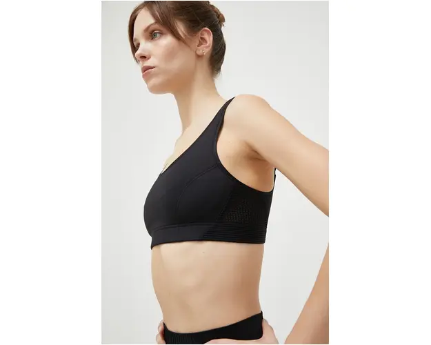 Casall sutien sport culoarea negru, neted