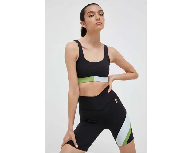 P.E Nation sutien sport Sprint Time culoarea negru