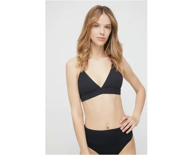 P.E Nation sutien sport Free Play culoarea negru, neted