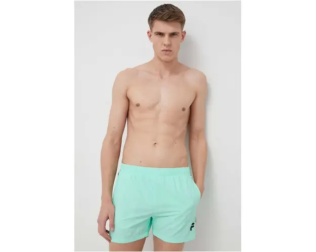 Fila pantaloni scurti de baie culoarea verde