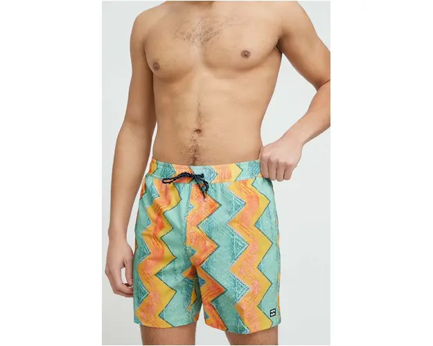 Billabong pantaloni scurti de baie culoarea verde