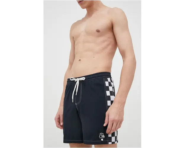 Quiksilver pantaloni scurti de baie culoarea negru