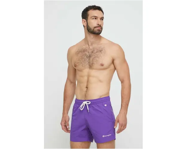 Champion pantaloni scurti de baie culoarea violet