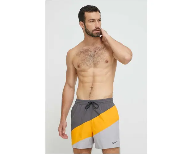 Nike pantaloni scurti de baie culoarea gri
