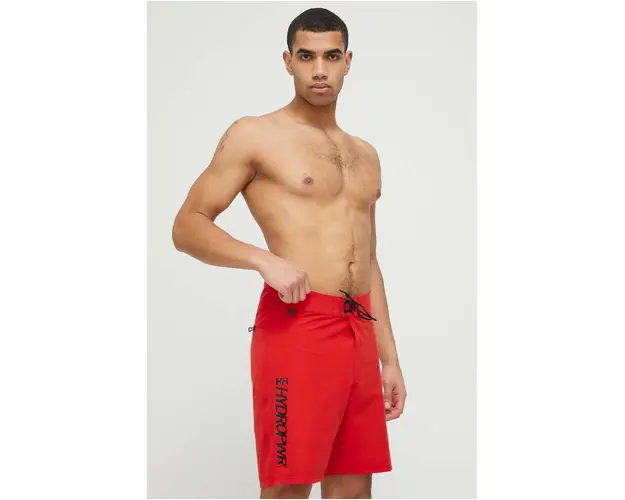 Helly Hansen pantaloni scurti de baie culoarea rosu