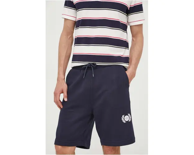 Gant pantaloni scurti barbati, culoarea albastru marin