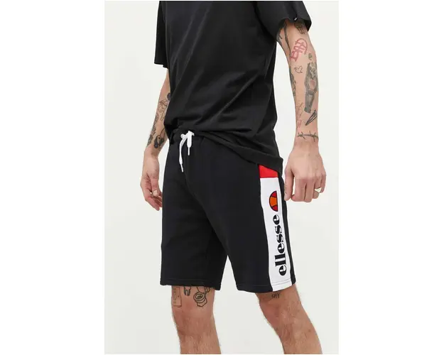 Ellesse pantaloni scurti barbati, culoarea negru