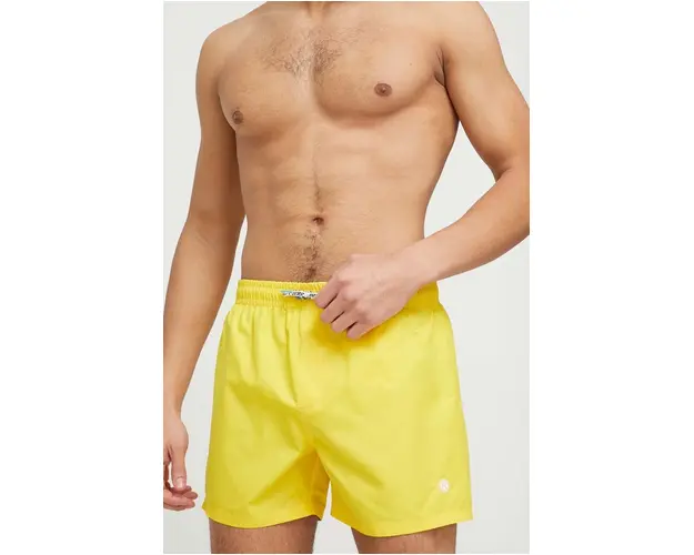 Pepe Jeans pantaloni scurti de baie Finn culoarea galben