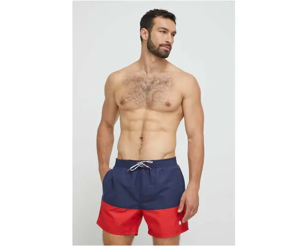 Pepe Jeans pantaloni scurti de baie culoarea albastru marin