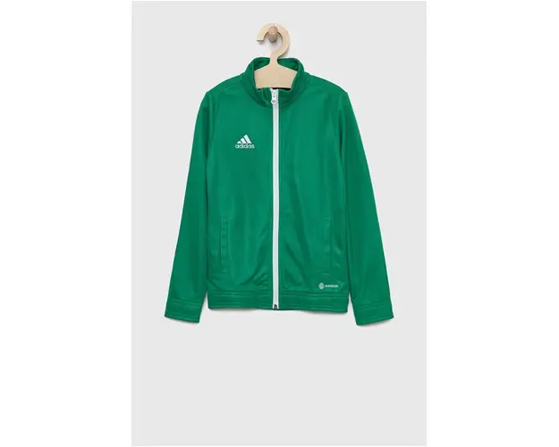 Adidas Performance bluza copii ENT22 TK culoarea verde, neted