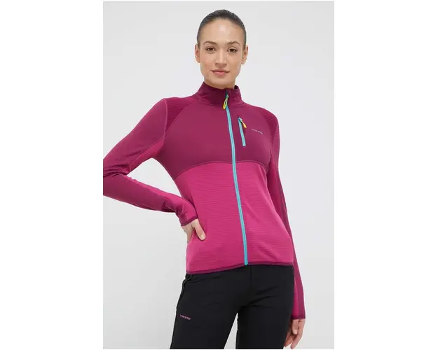 Viking hanorac Midland culoarea violet, modelator