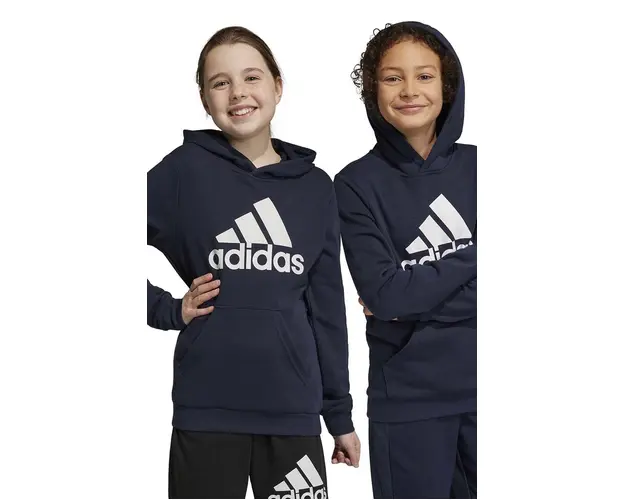 Adidas bluza copii U BL cu gluga, cu imprimeu