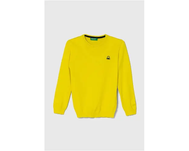 United Colors of Benetton pulover de bumbac pentru copii light