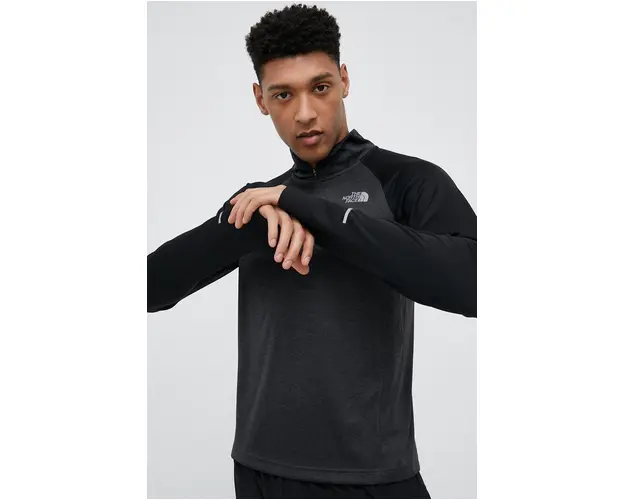 The North Face hanorac de jogging culoarea negru, neted