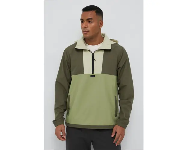 Billabong windbreaker Windswell culoarea verde, de tranzitie