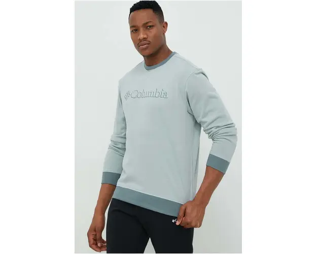 Columbia bluza barbati, culoarea turcoaz, cu imprimeu