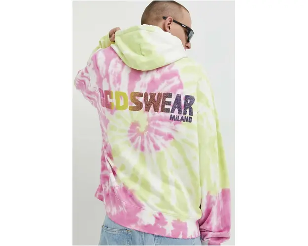 GCDS hanorac de bumbac barbati, cu gluga, modelator