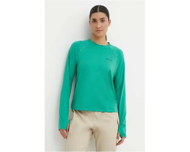 Marmot longsleeve sport Windridge culoarea verde