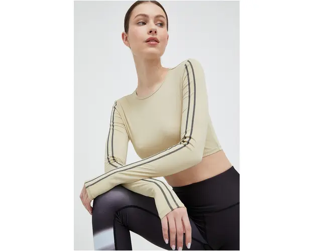 P.E Nation maneca lunga de antrenament Initialise culoarea bej