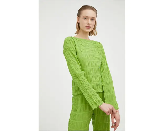 Résumé longsleeve femei, culoarea verde