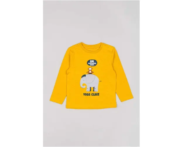 zippy tricou de bumbac pentru copii culoarea portocaliu, cu imprimeu