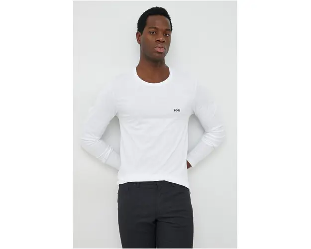 BOSS longsleeve din bumbac 3-pack uni, 50492321