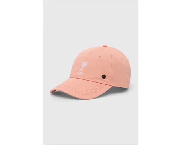 Roxy sapca de baseball din bumbac culoarea portocaliu, cu imprimeu