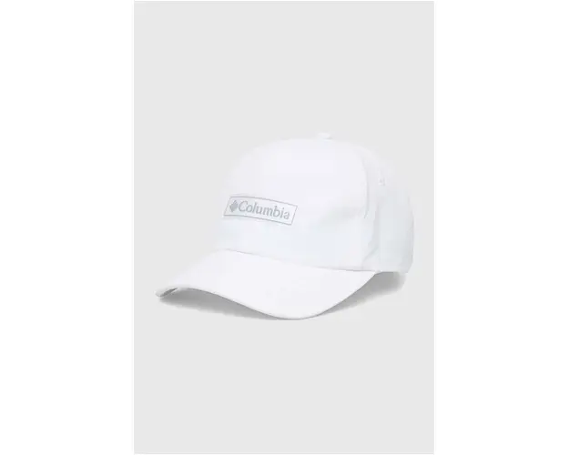 Columbia sapca culoarea alb, cu imprimeu
