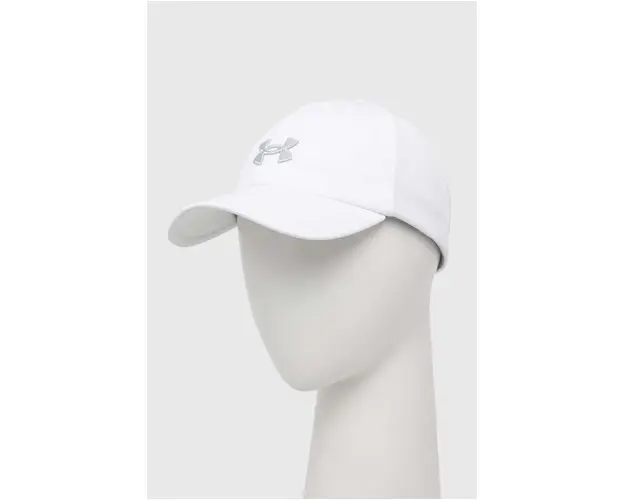 Under Armour sapca culoarea alb, cu imprimeu, 1376705