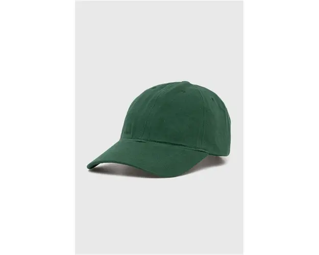 Lacoste sapca de baseball din bumbac culoarea alb, neted