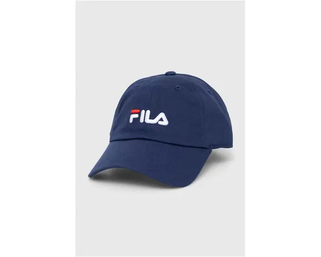 Fila sapca de baseball din bumbac culoarea albastru marin, cu imprimeu